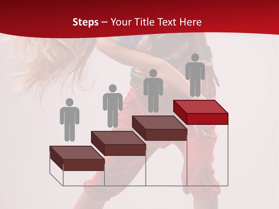 Dancing Ballet Stunt PowerPoint Template