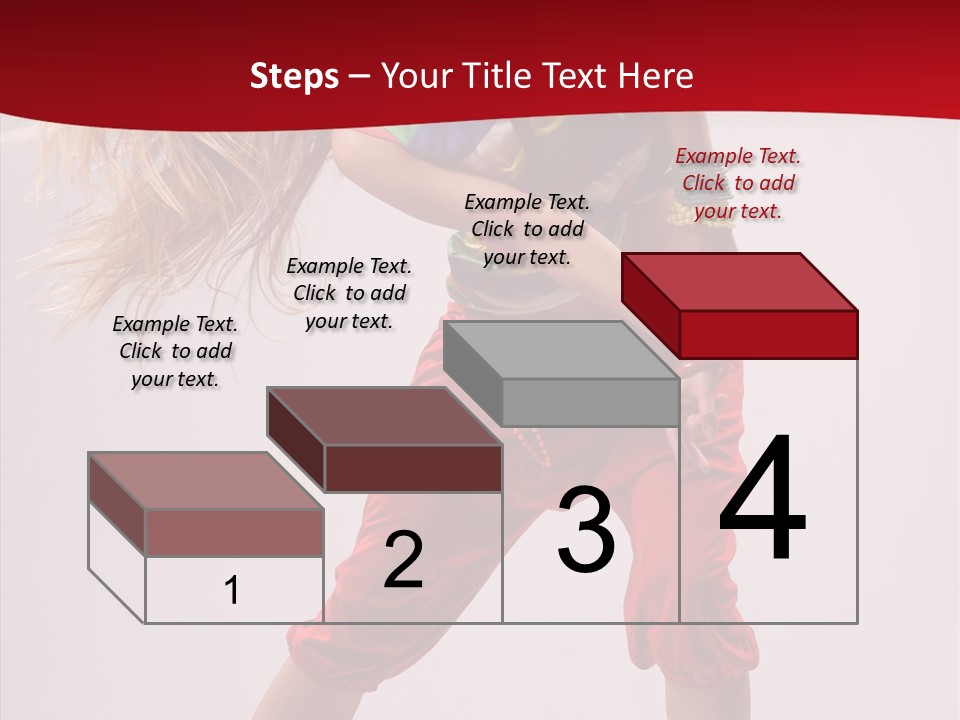 Dancing Ballet Stunt PowerPoint Template