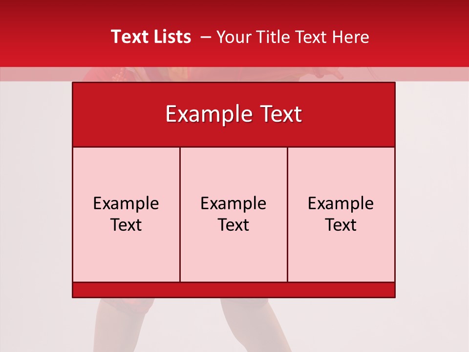 Clothing Fashion Dancing PowerPoint Template
