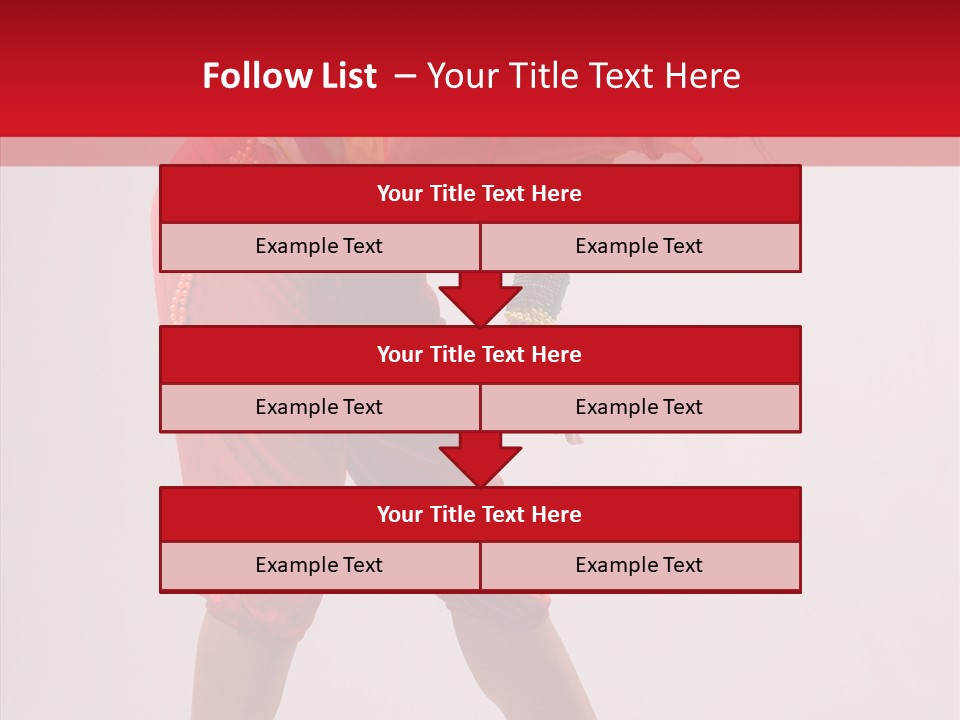 Clothing Fashion Dancing PowerPoint Template