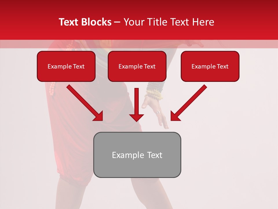 Clothing Fashion Dancing PowerPoint Template