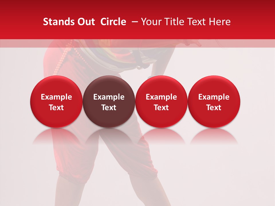 Clothing Fashion Dancing PowerPoint Template