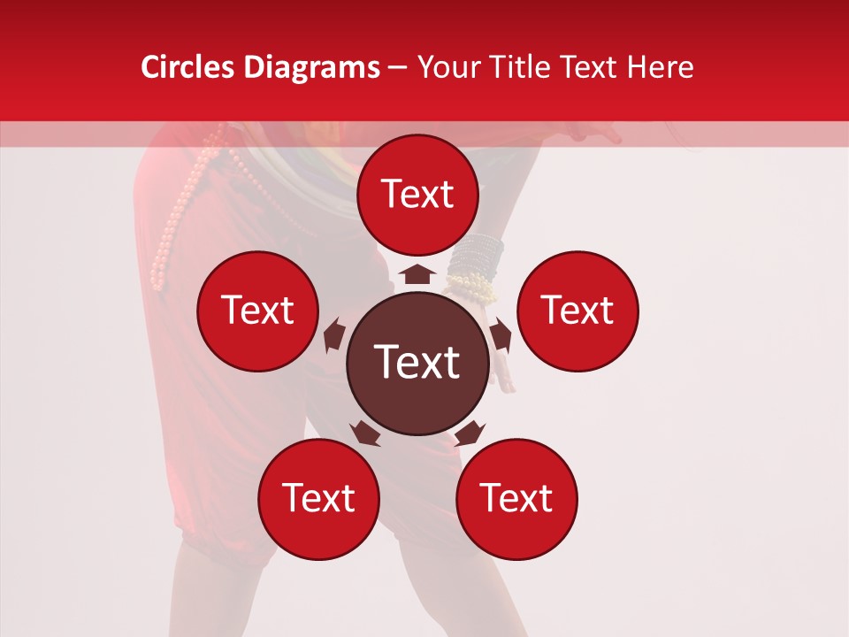 Clothing Fashion Dancing PowerPoint Template