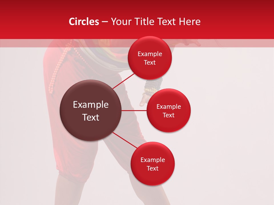 Clothing Fashion Dancing PowerPoint Template