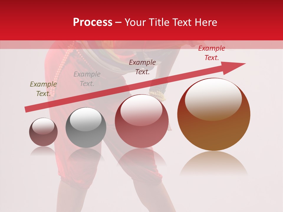 Clothing Fashion Dancing PowerPoint Template