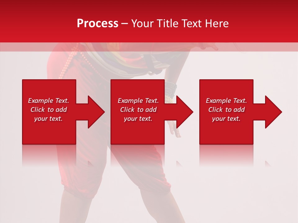Clothing Fashion Dancing PowerPoint Template