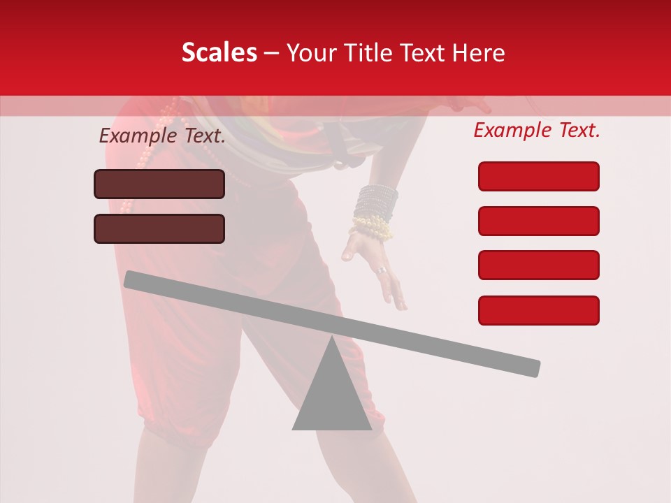 Clothing Fashion Dancing PowerPoint Template