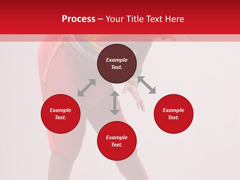 Clothing Fashion Dancing PowerPoint Template