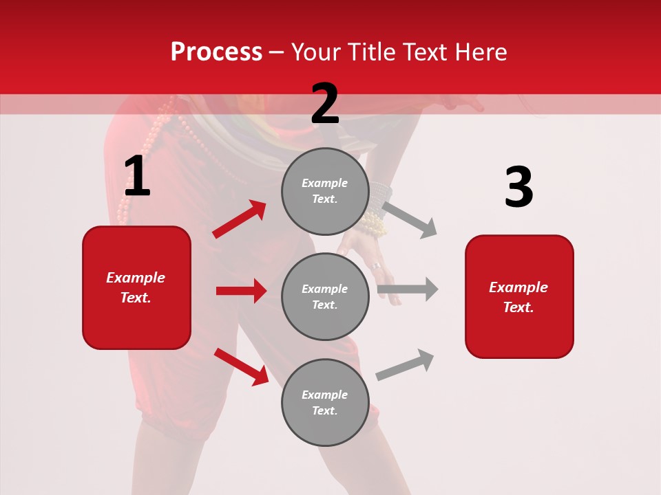 Clothing Fashion Dancing PowerPoint Template