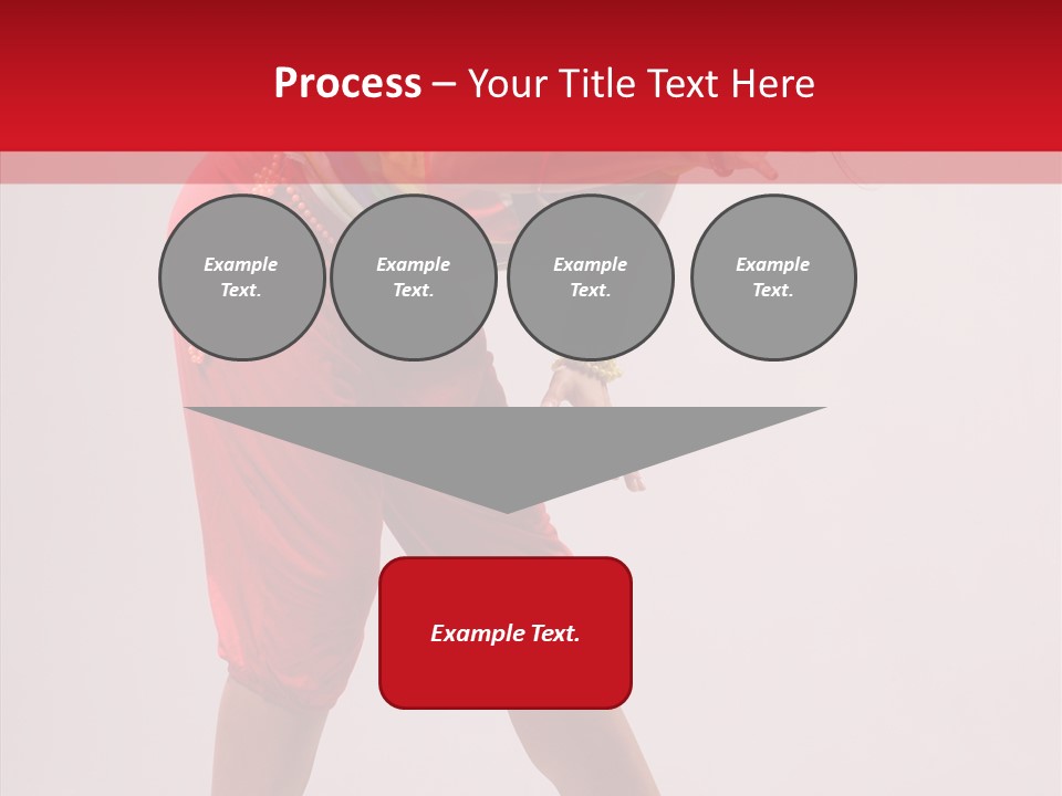 Clothing Fashion Dancing PowerPoint Template