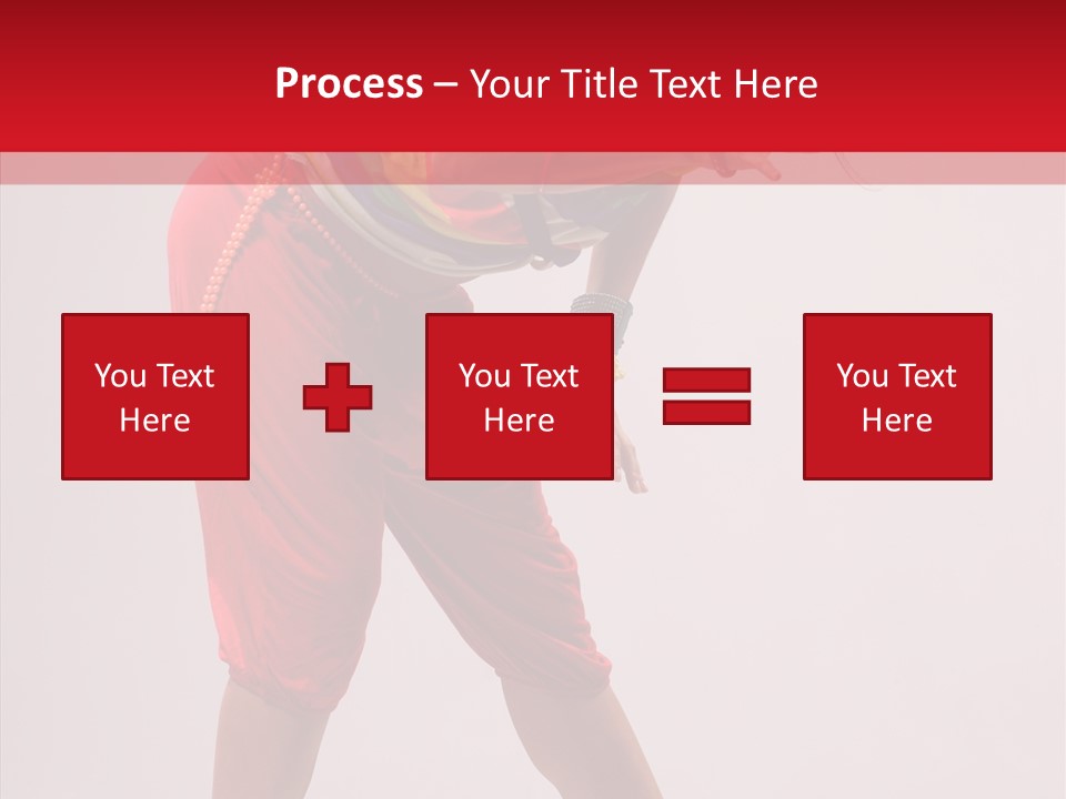 Clothing Fashion Dancing PowerPoint Template