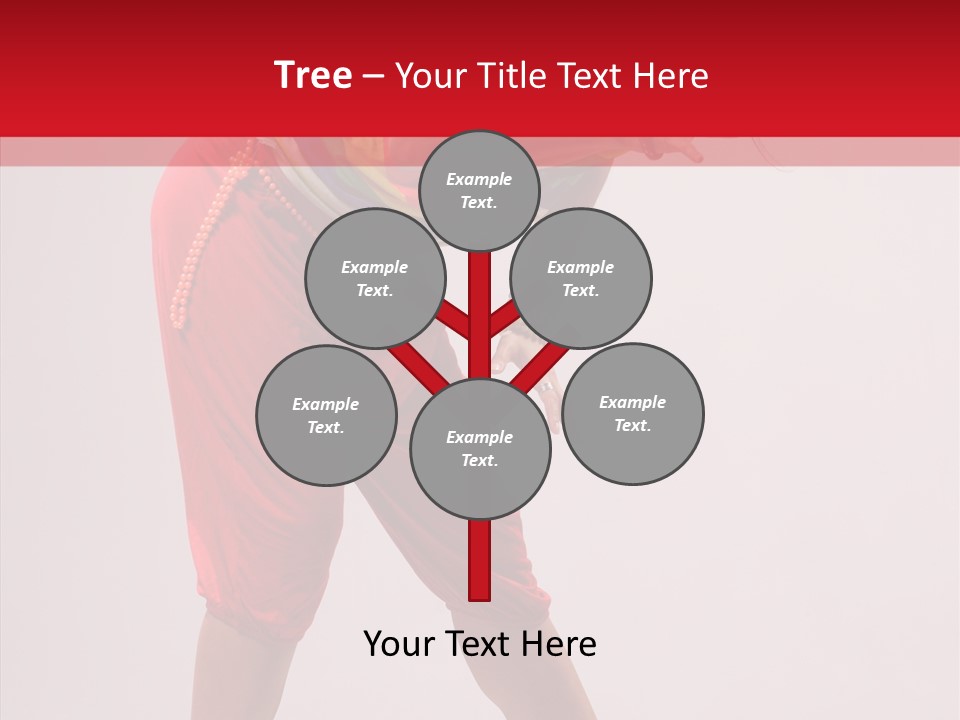 Clothing Fashion Dancing PowerPoint Template