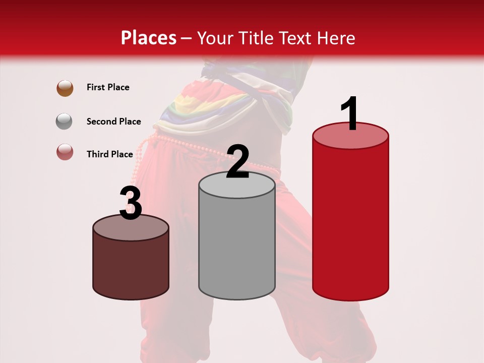 Lifestyles Women Dancer PowerPoint Template