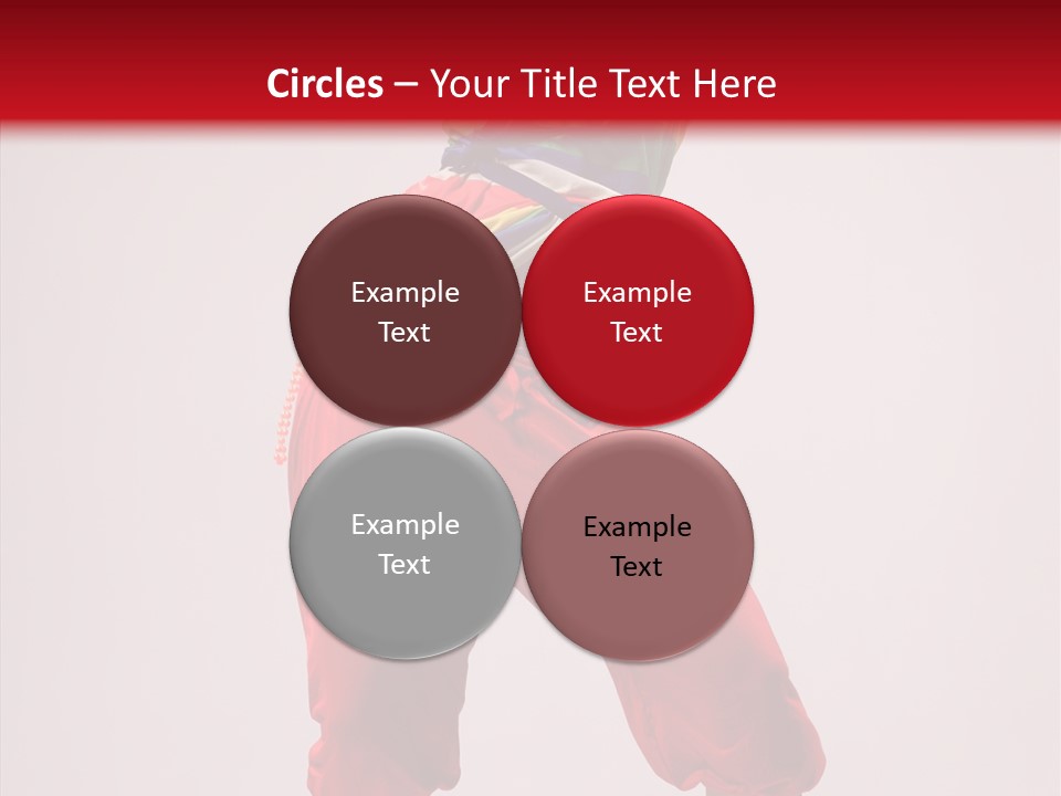 Lifestyles Women Dancer PowerPoint Template