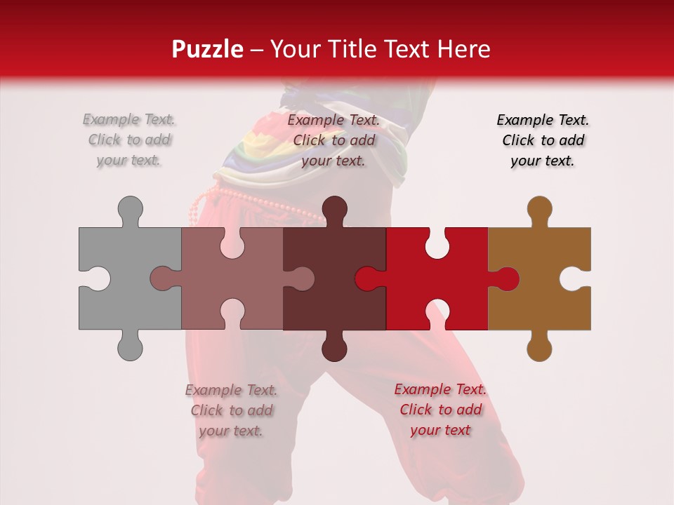 Lifestyles Women Dancer PowerPoint Template