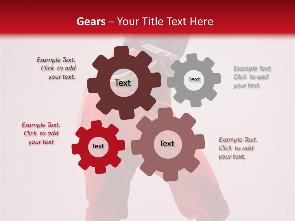 Lifestyles Women Dancer PowerPoint Template