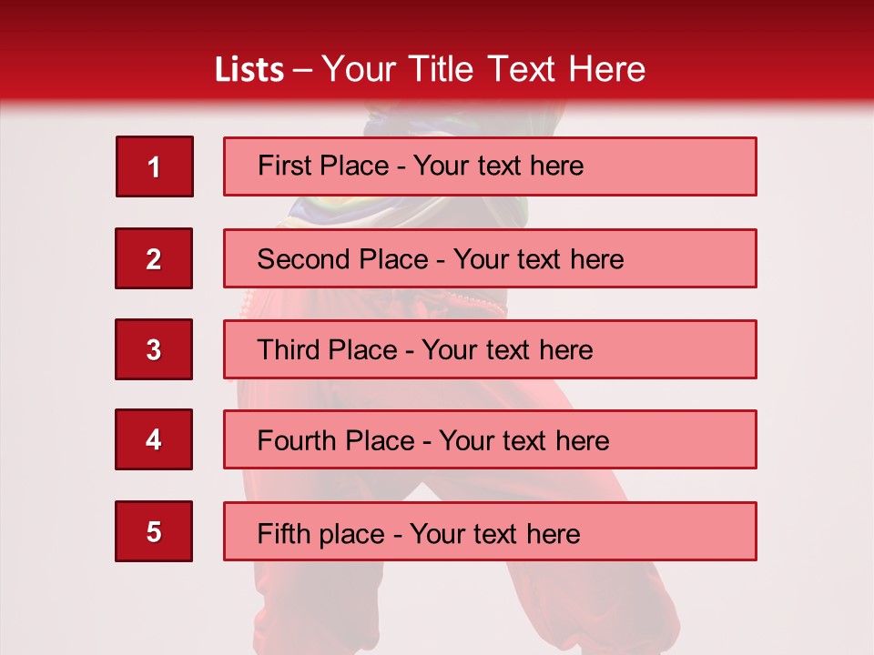 Lifestyles Women Dancer PowerPoint Template
