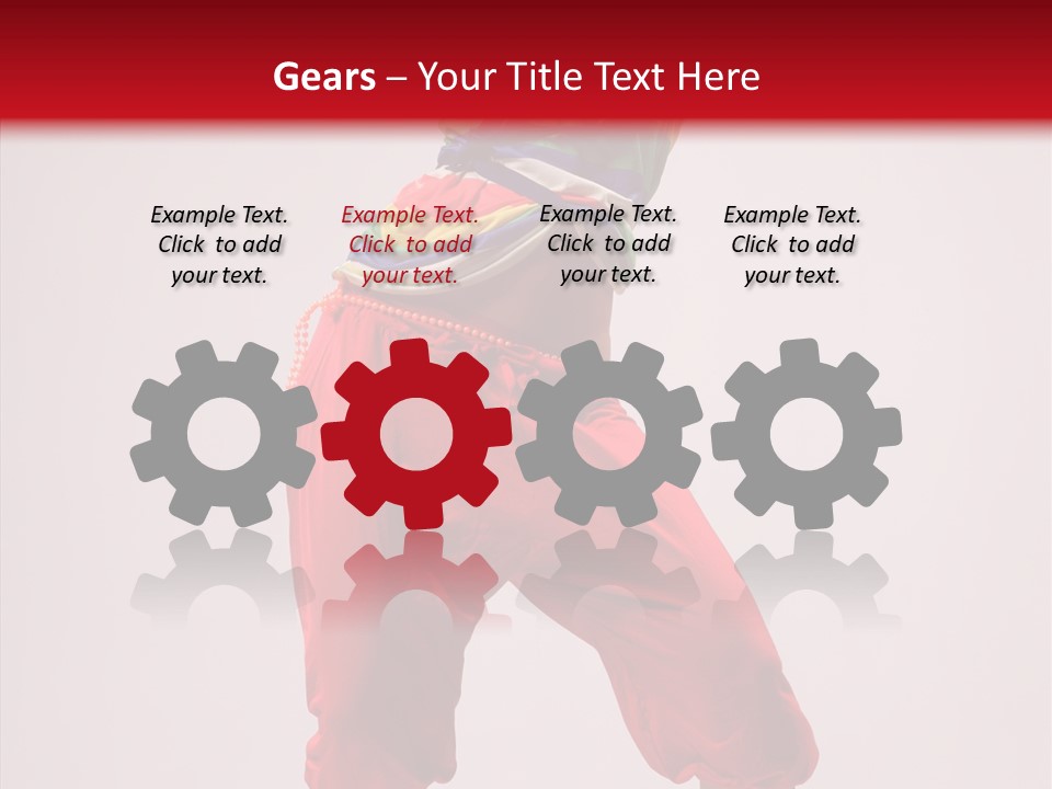 Lifestyles Women Dancer PowerPoint Template