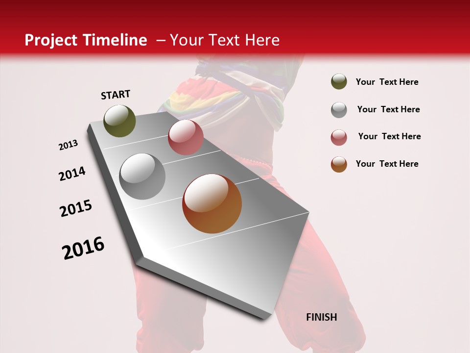 Lifestyles Women Dancer PowerPoint Template