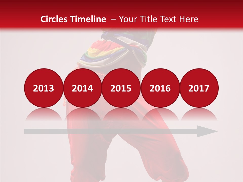 Lifestyles Women Dancer PowerPoint Template