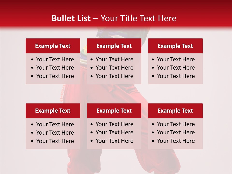 Lifestyles Women Dancer PowerPoint Template