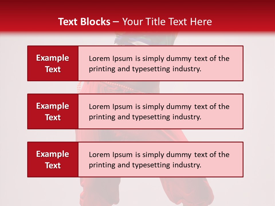 Lifestyles Women Dancer PowerPoint Template