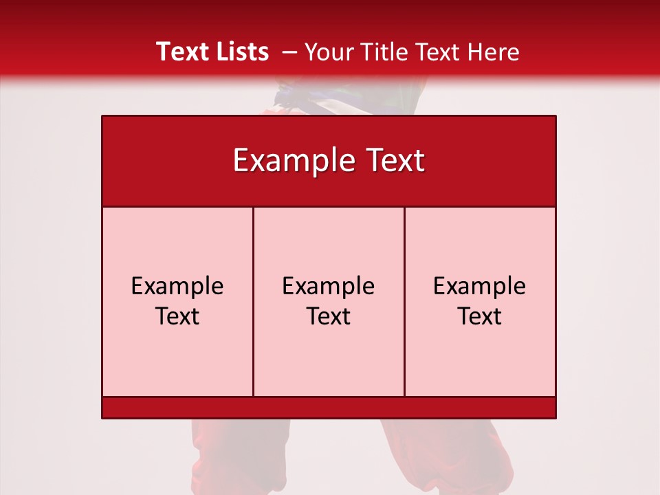 Lifestyles Women Dancer PowerPoint Template