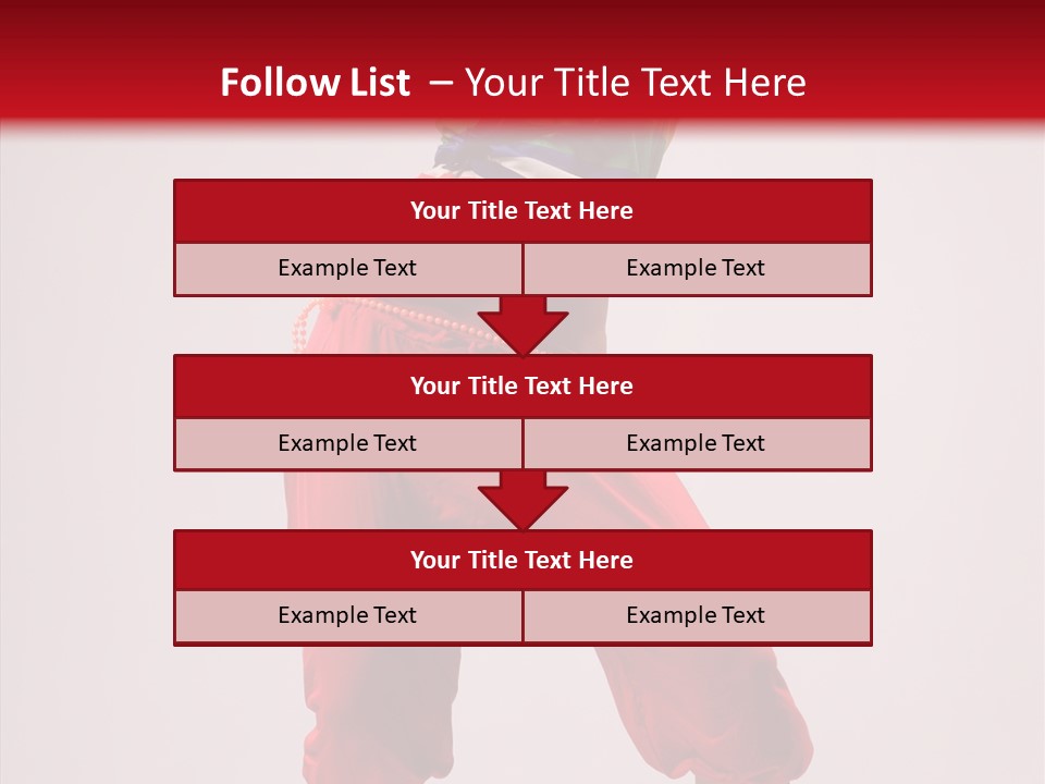 Lifestyles Women Dancer PowerPoint Template