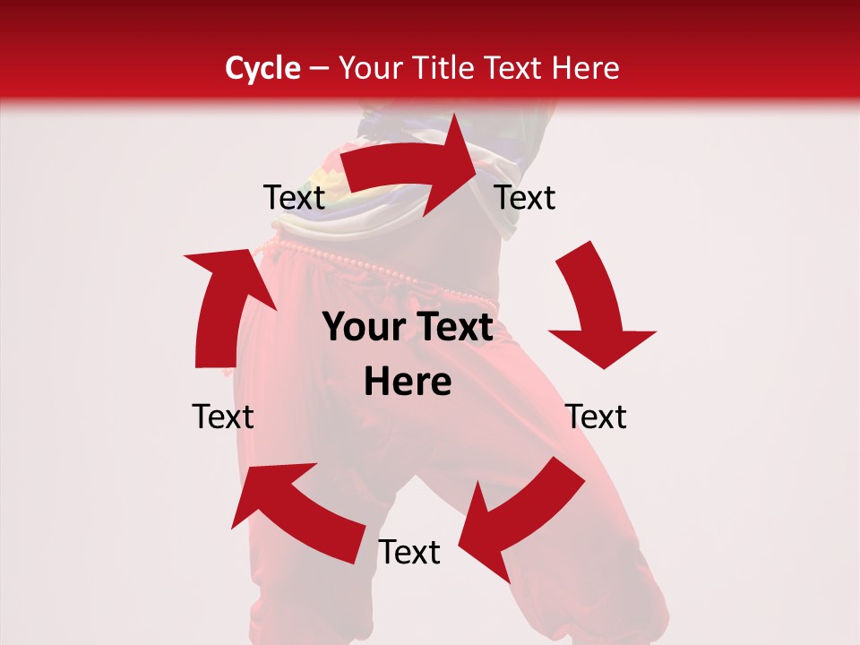 Lifestyles Women Dancer PowerPoint Template