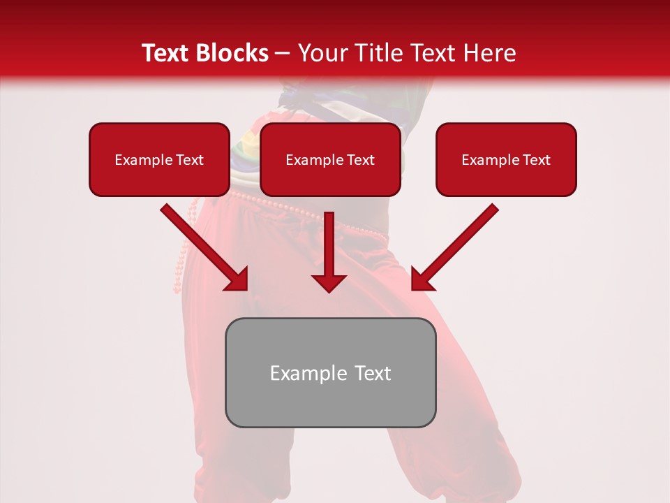 Lifestyles Women Dancer PowerPoint Template