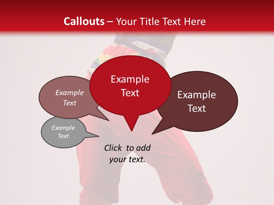 Lifestyles Women Dancer PowerPoint Template