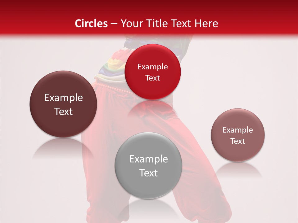 Lifestyles Women Dancer PowerPoint Template