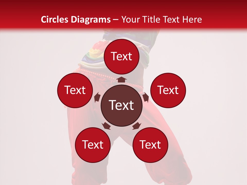 Lifestyles Women Dancer PowerPoint Template