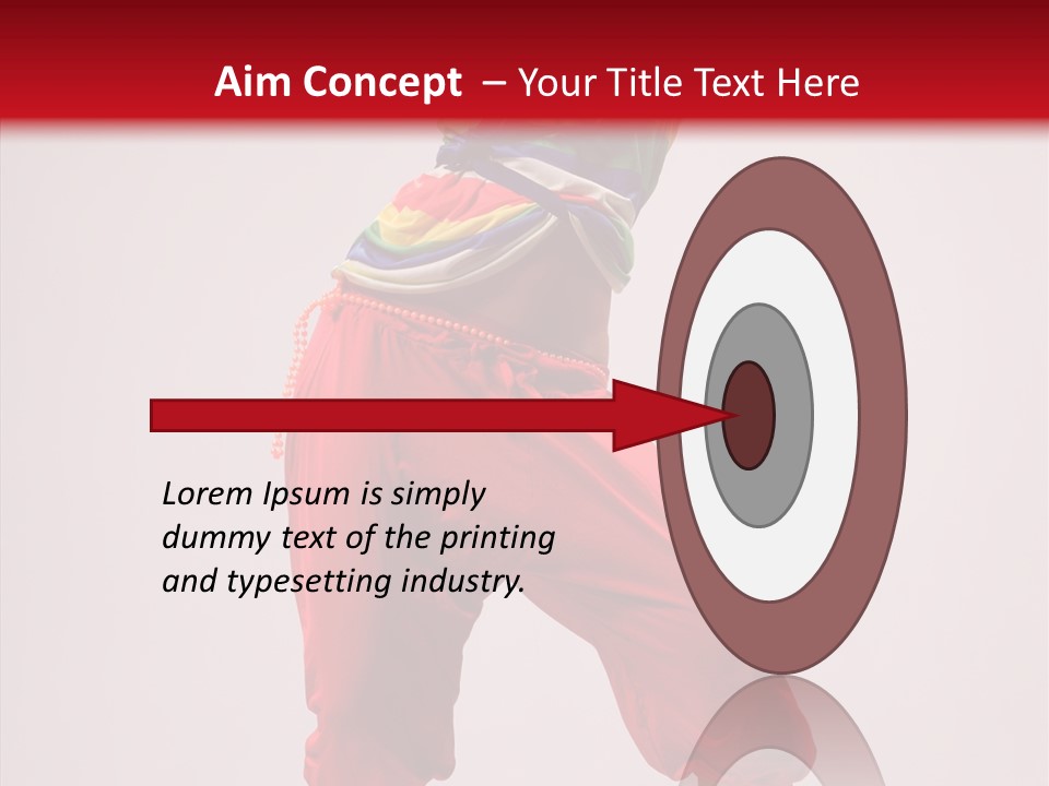 Lifestyles Women Dancer PowerPoint Template