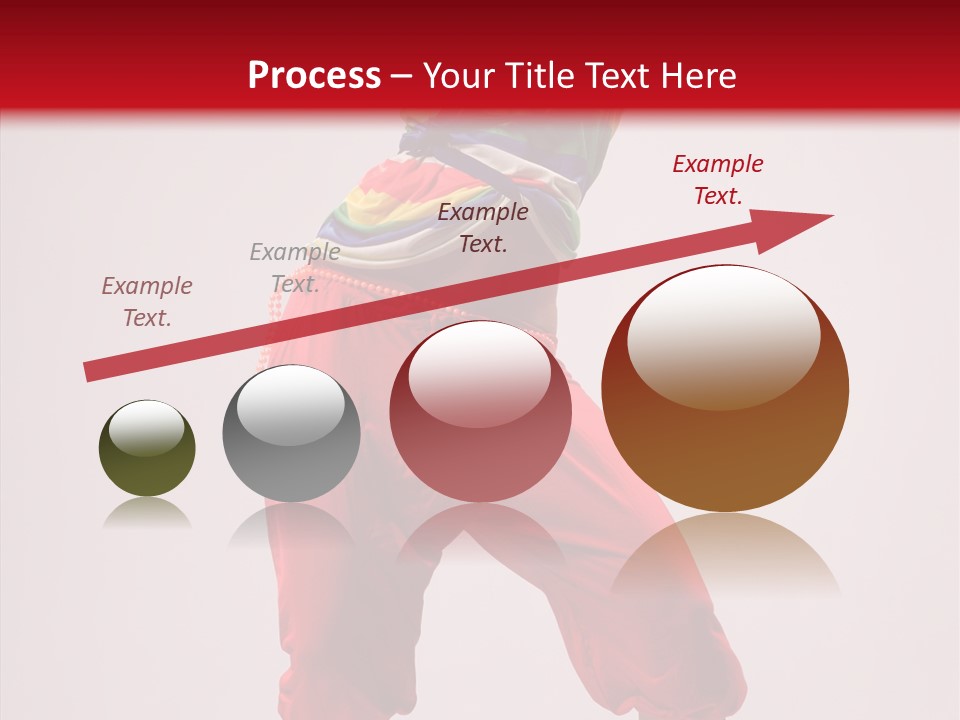 Lifestyles Women Dancer PowerPoint Template