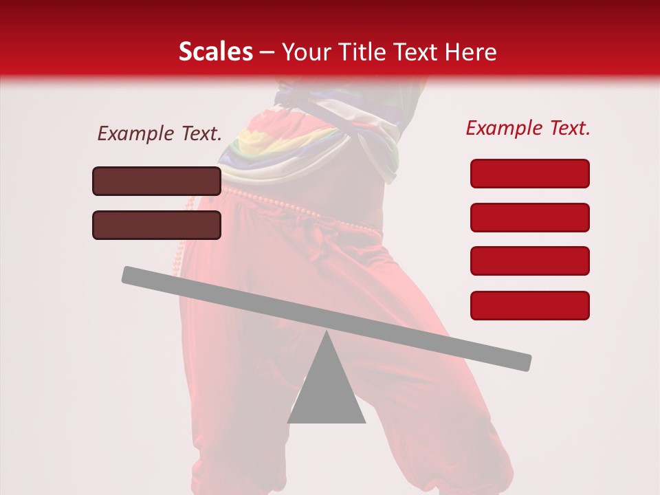 Lifestyles Women Dancer PowerPoint Template