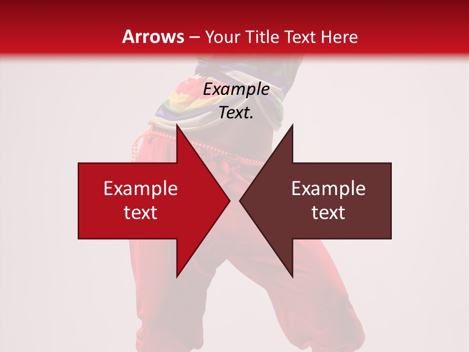 Lifestyles Women Dancer PowerPoint Template