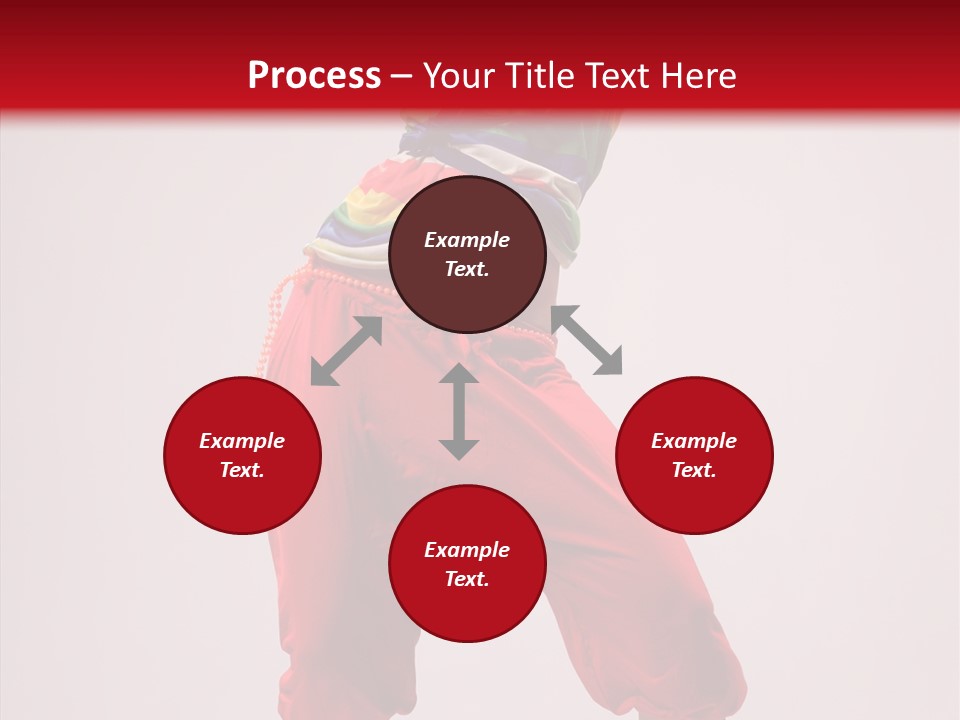 Lifestyles Women Dancer PowerPoint Template