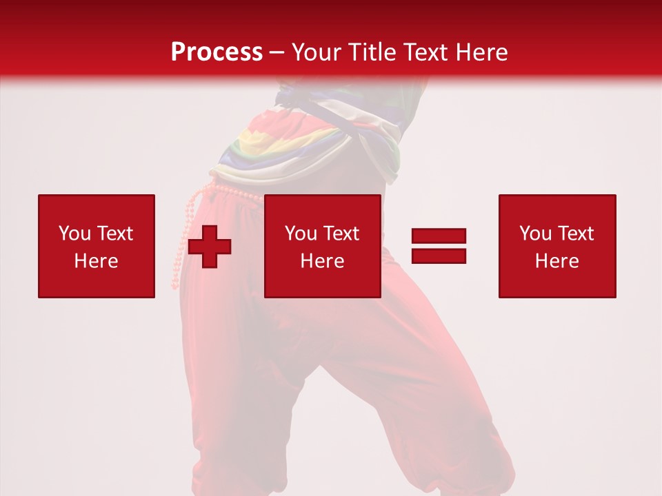 Lifestyles Women Dancer PowerPoint Template