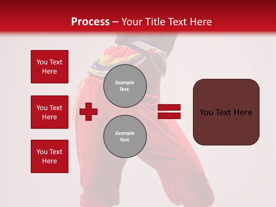 Lifestyles Women Dancer PowerPoint Template