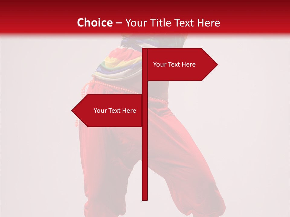 Lifestyles Women Dancer PowerPoint Template