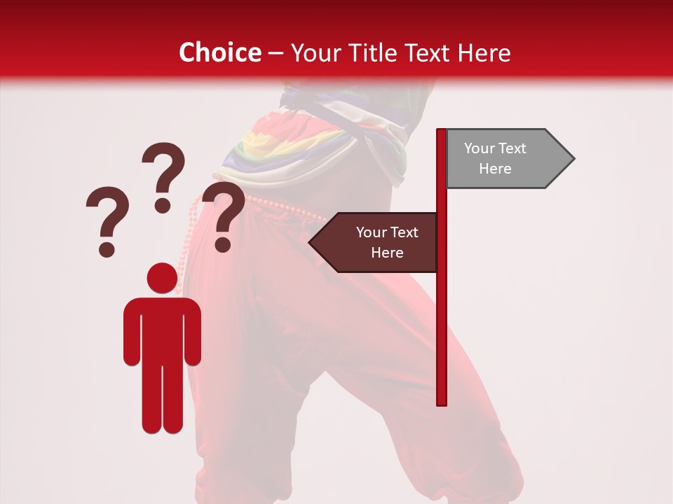 Lifestyles Women Dancer PowerPoint Template