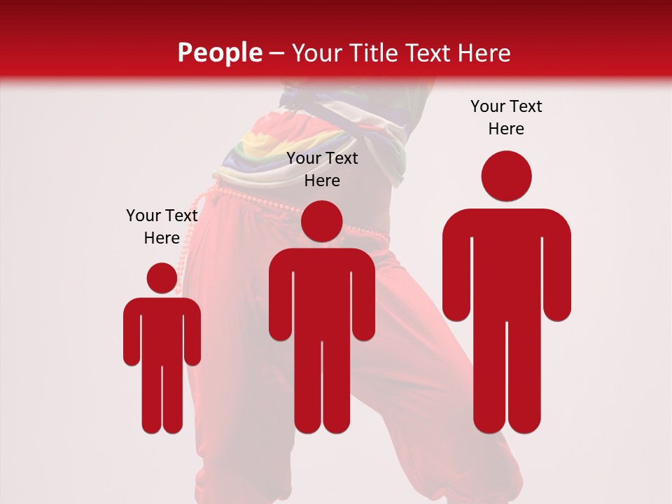 Lifestyles Women Dancer PowerPoint Template