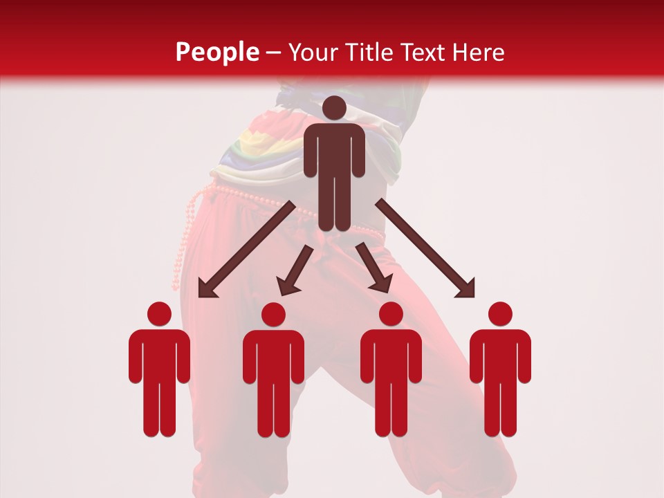 Lifestyles Women Dancer PowerPoint Template