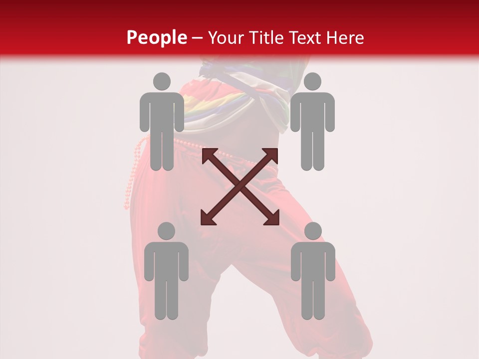 Lifestyles Women Dancer PowerPoint Template