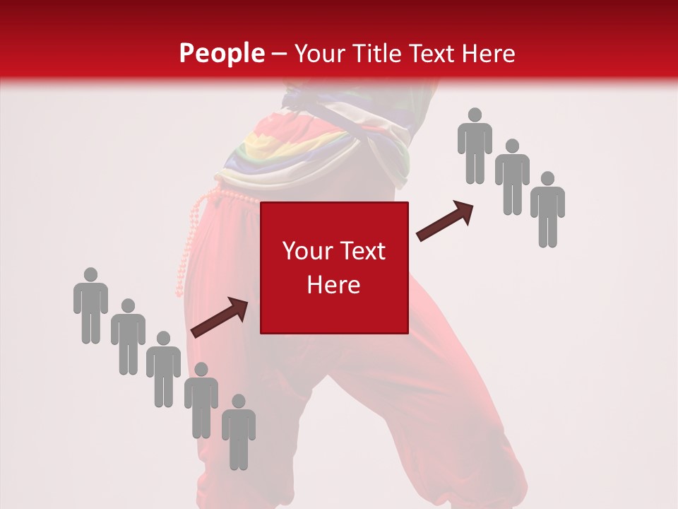 Lifestyles Women Dancer PowerPoint Template