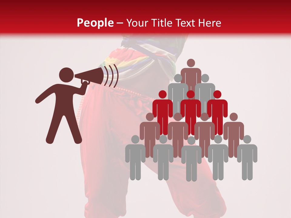 Lifestyles Women Dancer PowerPoint Template