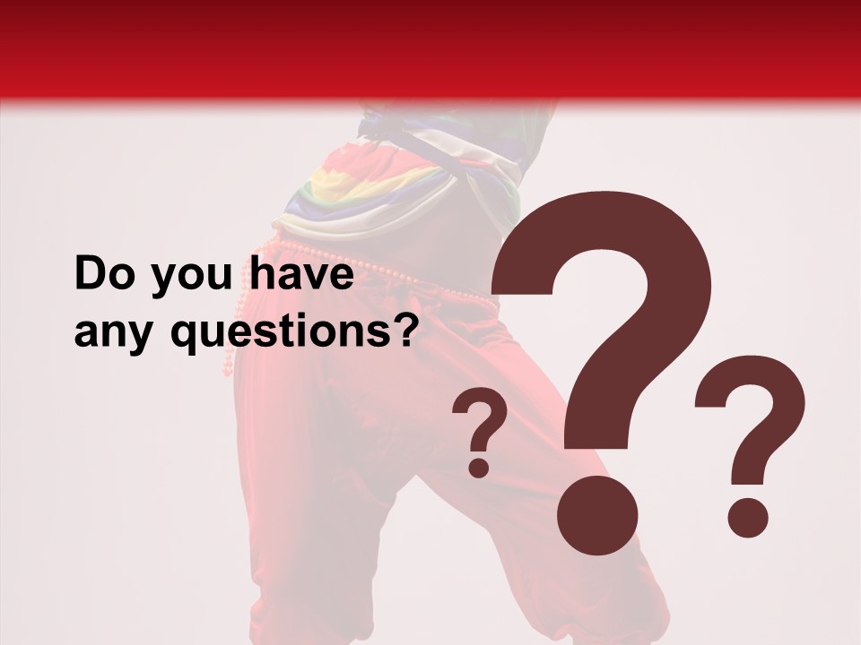 Lifestyles Women Dancer PowerPoint Template