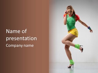 Performance Reggae Rap PowerPoint Template