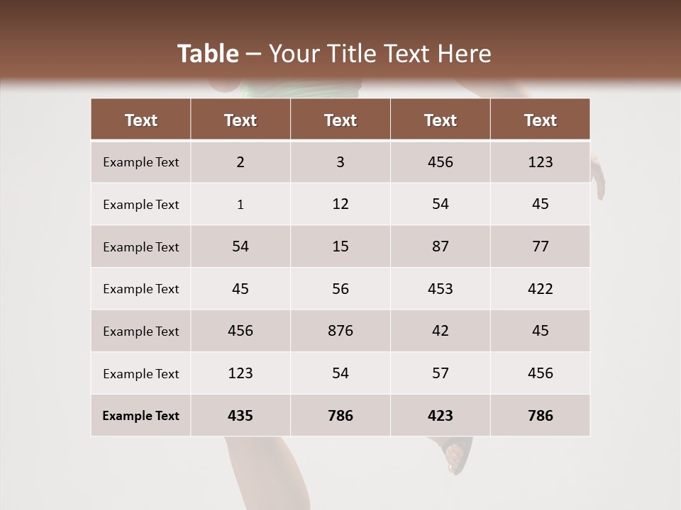 Performance Reggae Rap PowerPoint Template